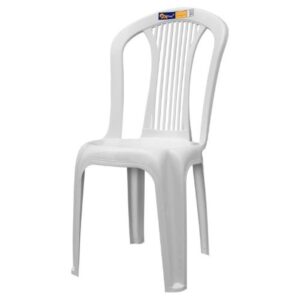 Cadeira Plastica Bistro Paripueira Branco SolPlast